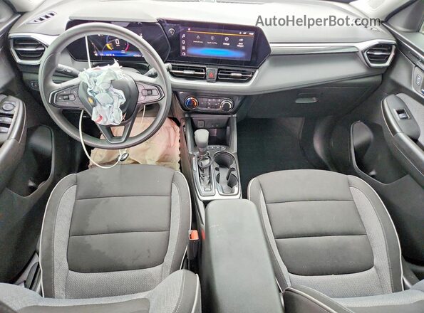 KL79MRSL2RB204868 2024 CHEVROLET TRAILBLAZER Black Widok deski rozdzielczej