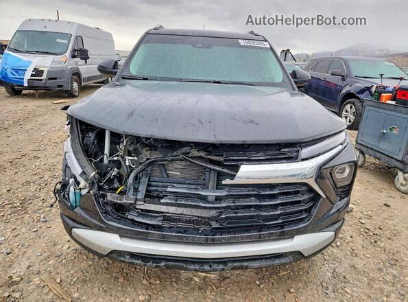 KL79MRSL2RB204868 2024 CHEVROLET TRAILBLAZER Black Widok z przodu