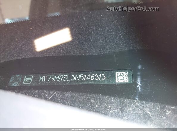 KL79MRSL3NB146313 2022 CHEVROLET TRAILBLAZER Оранжевый Вид подкапотного пространства