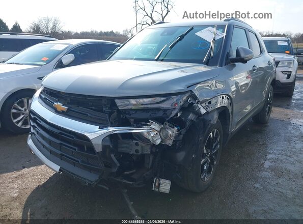 KL79MRSL3PB176026 2023 CHEVROLET TRAILBLAZER Серый Передняя левая четверть