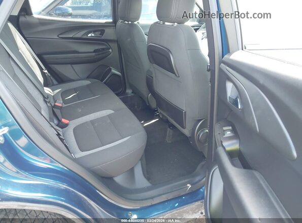 KL79MRSLXMB124338 2021 CHEVROLET TRAILBLAZER Turquoise Widok naklejki z numerem VIN
