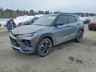2021 Chevrolet Trailblazer Rs Gray vin: KL79MTSL1MB086141