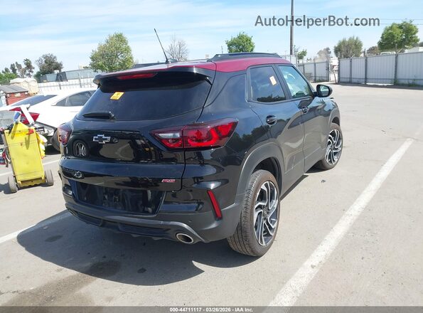 KL79MTSL1RB194184 2024 CHEVROLET TRAILBLAZER Черный Задняя правая четверть