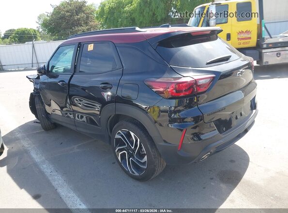 KL79MTSL1RB194184 2024 CHEVROLET TRAILBLAZER Черный Задняя левая четверть