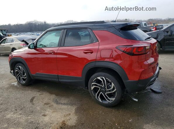 KL79MTSL1TB022681 2026 CHEVROLET TRAILBLAZER Red Rear left