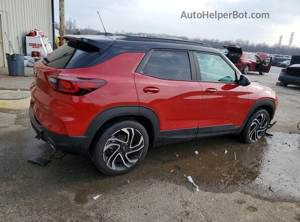 KL79MTSL1TB022681 2026 CHEVROLET TRAILBLAZER Red Rear right
