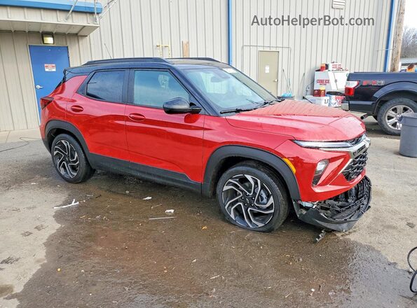 KL79MTSL1TB022681 2026 CHEVROLET TRAILBLAZER Red Front right
