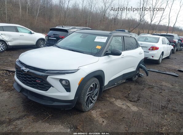 KL79MTSL5RB093150 2024 CHEVROLET TRAILBLAZER White Передня ліва чверть