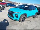 2022 Chevrolet Trailblazer Fwd Rs Light Blue vin: KL79MTSL7NB064419