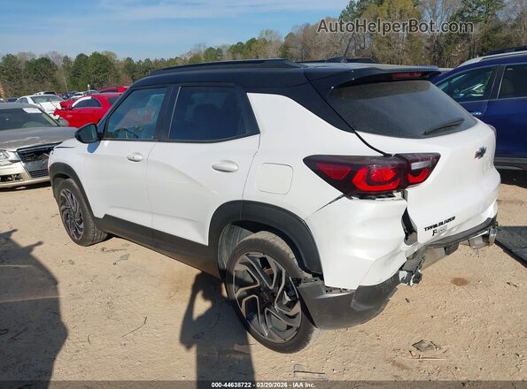 KL79MTSLXSB062014 2025 CHEVROLET TRAILBLAZER White Trasero izquierdo