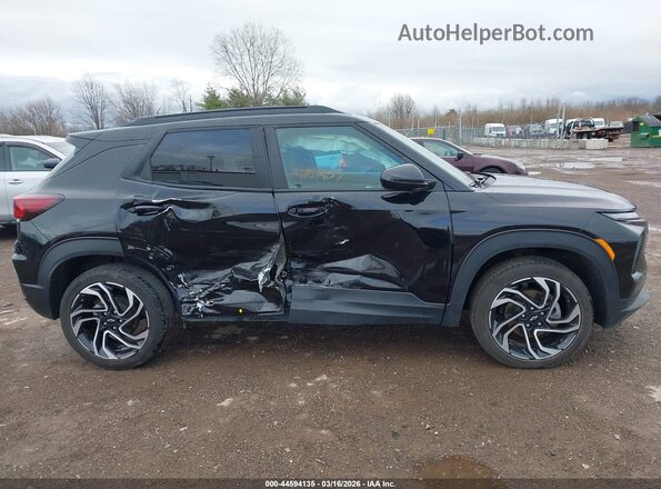 KL79MUSL0SB009845 2025 CHEVROLET TRAILBLAZER Черный Вид задней части салона