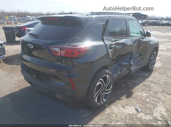 KL79MUSL0SB009845 2025 CHEVROLET TRAILBLAZER Черный Задняя правая четверть