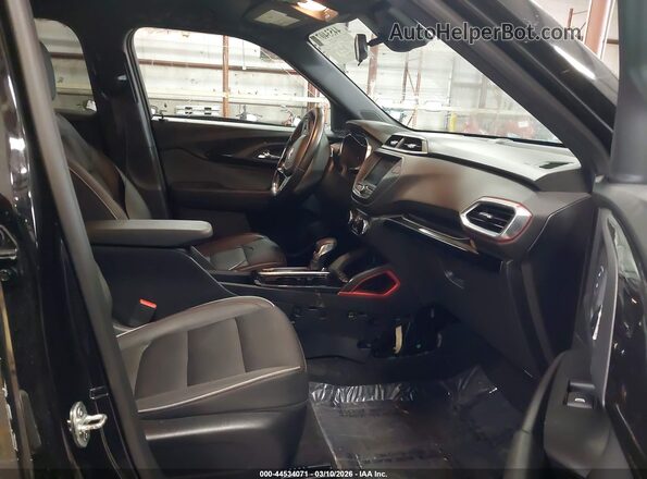 KL79MUSL8NB043679 2022 CHEVROLET TRAILBLAZER Black Widok wnętrza z przodu