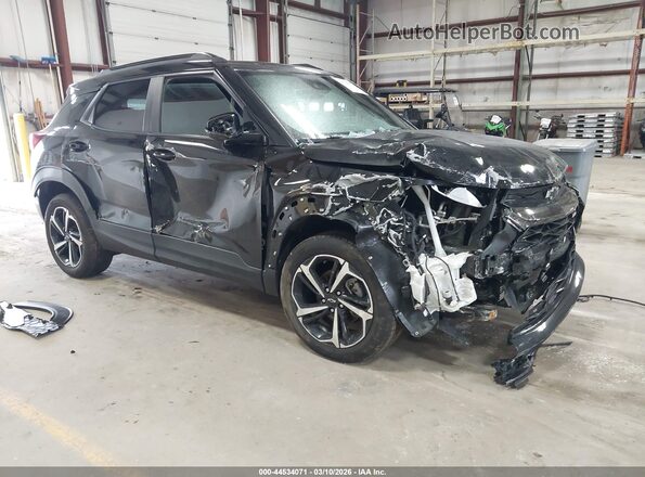 KL79MUSL8NB043679 2022 CHEVROLET TRAILBLAZER Black Przód prawy