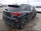 2021 Chevrolet Trailblazer Awd Rs Black vin: KL79MUSLXMB025702