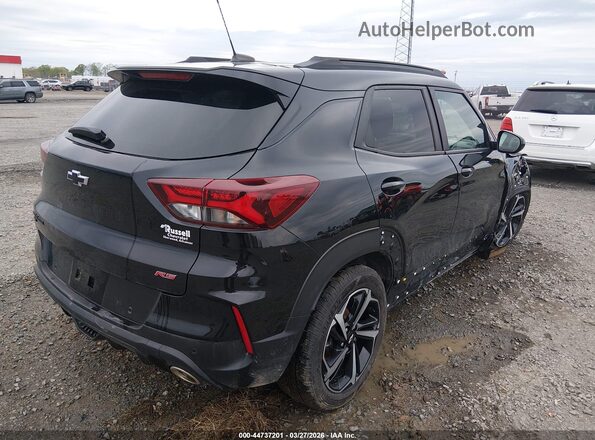 KL79MUSLXMB025702 2021 CHEVROLET TRAILBLAZER Black უკანა მარჯვენა