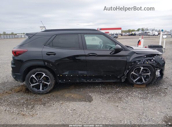KL79MUSLXMB025702 2021 CHEVROLET TRAILBLAZER Black ხელსაწყოთა პანელის ხედი