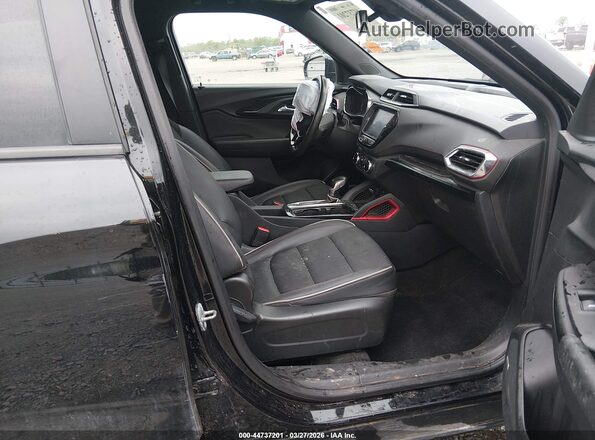 KL79MUSLXMB025702 2021 CHEVROLET TRAILBLAZER Black წინა სალონის ხედი