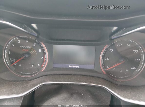 KL79MUSLXMB025702 2021 CHEVROLET TRAILBLAZER Black უკანა სავარძლების ხედი