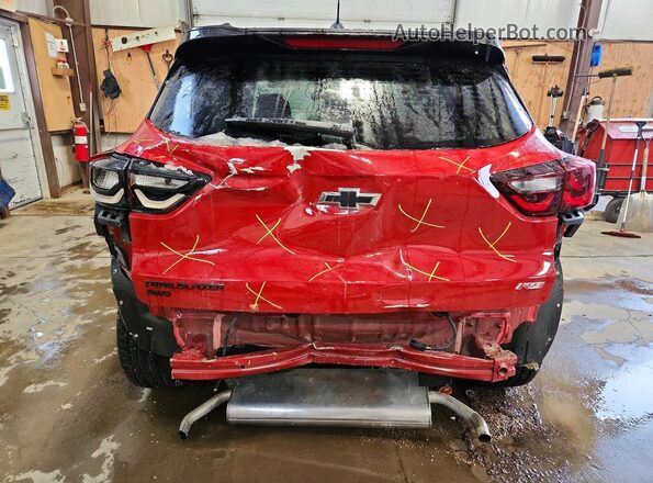 KL79MUSLXTB081606 2026 CHEVROLET TRAILBLAZER Красный Вид сзади