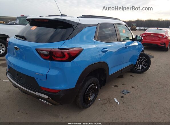 KL79MVSL9RB119499 2024 CHEVROLET TRAILBLAZER Синий Задняя правая четверть