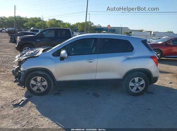 KL7CJKSB2LB030577 2020 CHEVROLET TRAX Silver 