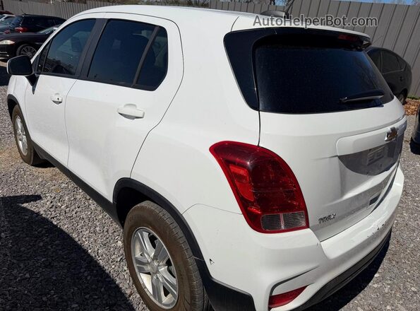 KL7CJKSB3MB302927 2021 CHEVROLET TRAX Белый Задняя правая четверть
