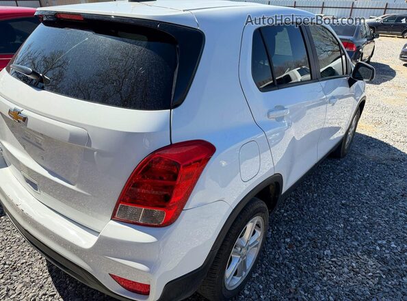 KL7CJKSB3MB302927 2021 CHEVROLET TRAX Белый Передняя правая четверть