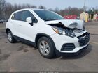 2021 Chevrolet Trax Fwd Ls White vin: KL7CJKSB3MB327763