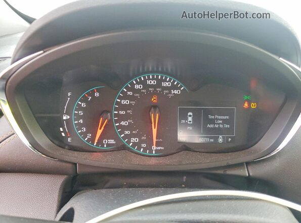 KL7CJKSB4MB318635 2021 CHEVROLET TRAX Gray Вид щитка приладів