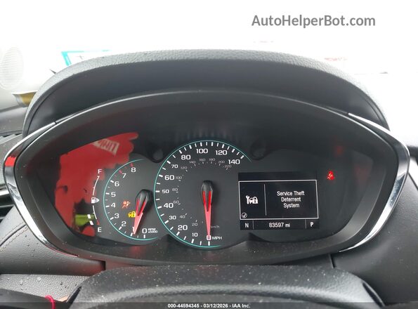 KL7CJKSB9JB574135 2018 CHEVROLET TRAX Белый Вид задних сидений