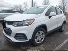 2018 Chevrolet Trax Ls Белый vin: KL7CJKSB9JB574135