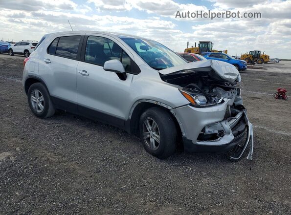 KL7CJKSBXMB334225 2021 CHEVROLET TRAX Серый Передняя правая четверть