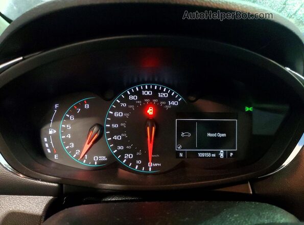 KL7CJLSB2JB617686 2018 CHEVROLET TRAX Gray Widok zestawu wskaźników