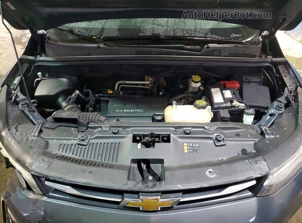 KL7CJLSB2JB617686 2018 CHEVROLET TRAX Gray Widok komory silnika