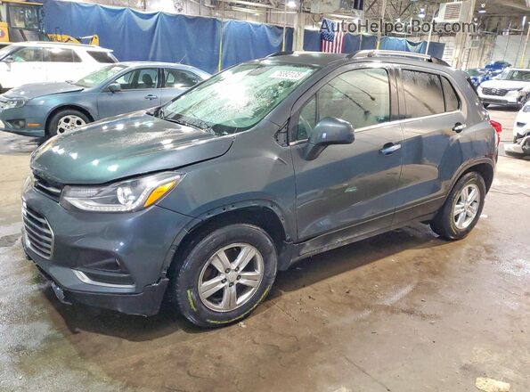 KL7CJLSB2JB617686 2018 CHEVROLET TRAX Gray Przód lewy