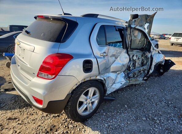 KL7CJLSB2KB896106 2019 CHEVROLET TRAX Silver Trasero derecho