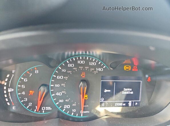KL7CJLSB2KB896106 2019 CHEVROLET TRAX Silver Vista del cuadro de instrumentos