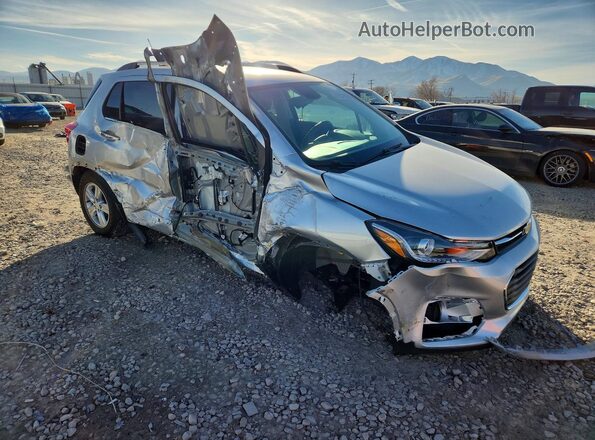 KL7CJLSB2KB896106 2019 CHEVROLET TRAX Silver Delantero derecho