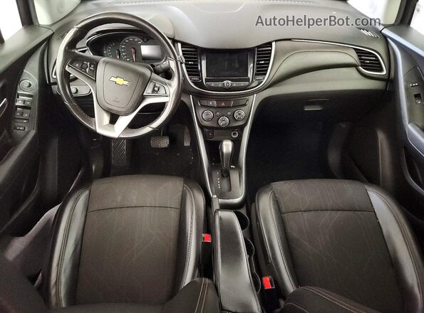 KL7CJLSB2KB928164 2019 CHEVROLET TRAX Gray Առջևի վահանակի տեսք