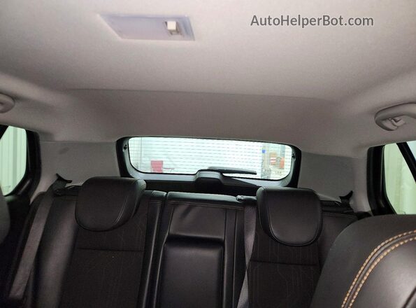 KL7CJLSB2KB928164 2019 CHEVROLET TRAX Gray Հետևի նստատեղերի տեսք