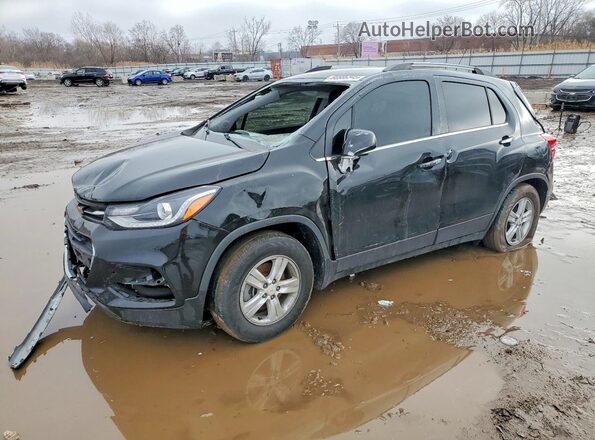KL7CJLSB2KB946017 2019 CHEVROLET TRAX Black Առջևի ձախ երեք քառորդ տեսարան