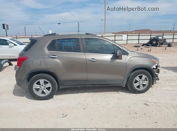 KL7CJLSB2LB350195 2020 CHEVROLET TRAX Gray Սալոնի 360 աստիճան տեսք