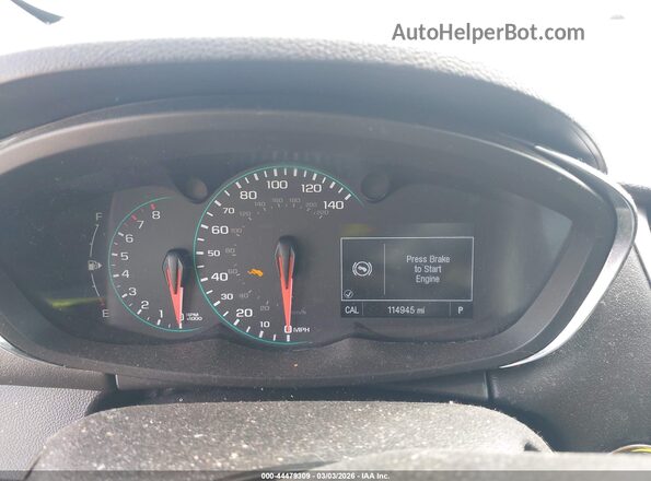 KL7CJLSB2LB350195 2020 CHEVROLET TRAX Gray Հետևի նստատեղերի տեսք
