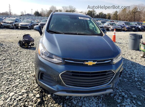 KL7CJLSB4MB338504 2021 CHEVROLET TRAX Blue Вид спереду