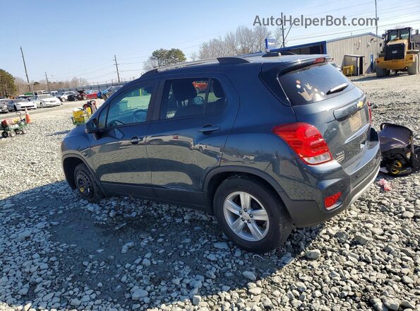 KL7CJLSB4MB338504 2021 CHEVROLET TRAX Blue Задня ліва чверть