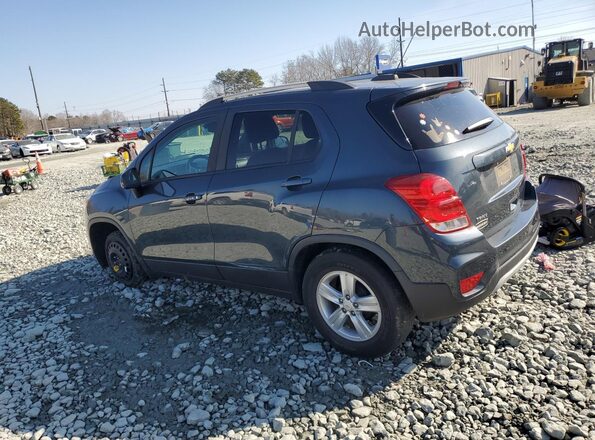 KL7CJLSB4MB338504 2021 CHEVROLET TRAX Blue 