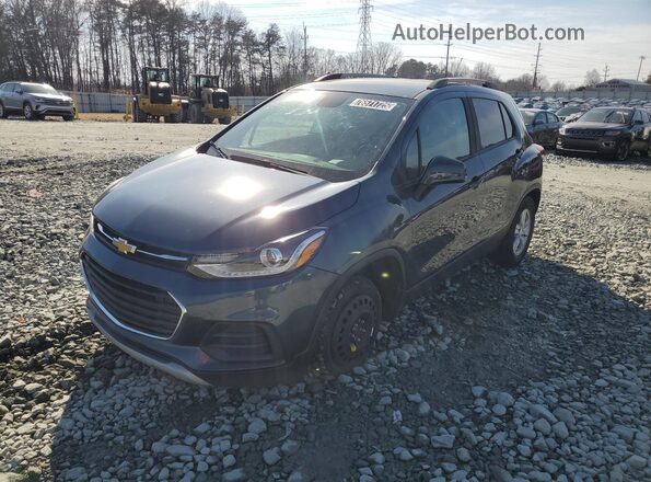 KL7CJLSB4MB338504 2021 CHEVROLET TRAX Blue 