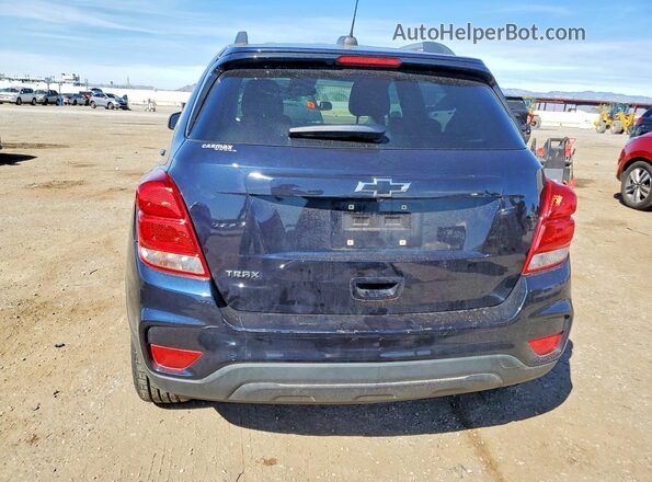 KL7CJLSB5MB355649 2021 CHEVROLET TRAX Blue Rear view