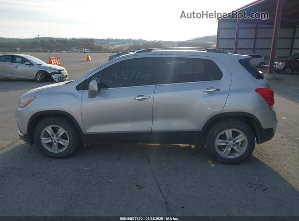 KL7CJLSB7KB811860 2019 CHEVROLET TRAX Серебряный 